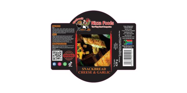 Snackbread Cheese & Garlic